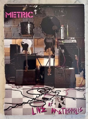 RARE / SEALED 2008 Metric  Live at Metropolis  DVD (Q9-00942) Canadian Pressing