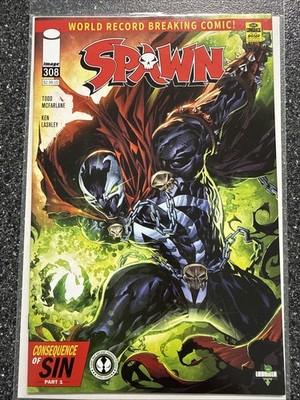 Spawn #308 COVER B NM / TODD MCFARLANE / KEN LASHLEY 2020 IMAGE COMICS