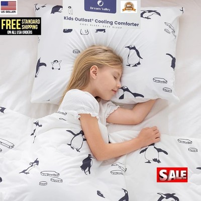 Dream Valley Outlast Kids Cooling Comforter+ 1 Pillowcase NASA Technology 50x70