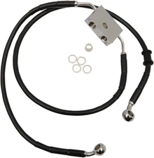 DS Extended Front Brake Line Kit Black ABS Only +2" Oversize #3300543