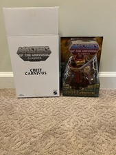 SEALED NEW MOTUC Chief Carnivus Masters of the Universe Classics w  Mailer