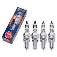 ZüNdkerzen Set Ngk 4X CR9EHIX-9 Iridium EntstöRt 19Mm Langgewinde Ø 10Mm, 6216