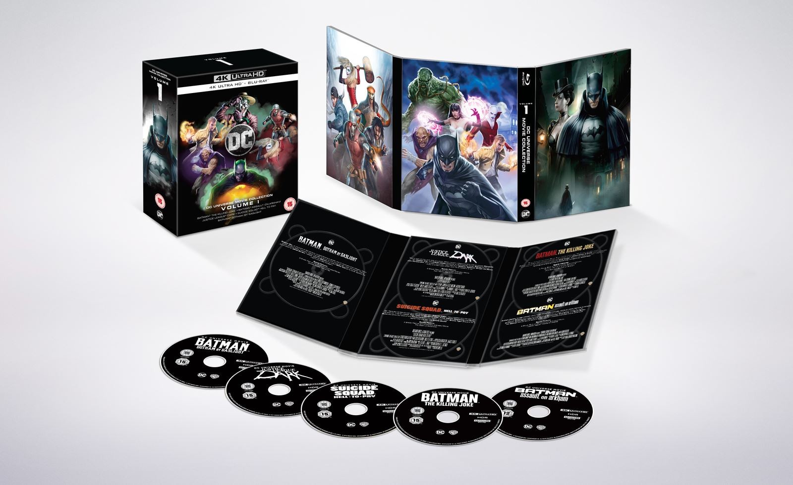 DC Animated Film Collection: Volume 1 [15] 4K UHD
