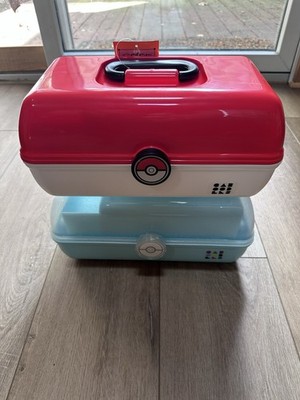 Pokemon x Target Limited Edition Caboodles Set Of 2 Pokeball And Clear Blue NWT