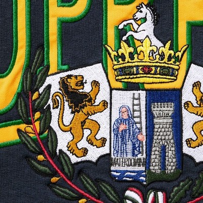 Supreme Crest Applique Half Zip Pullover 5colors FW25 | eBay