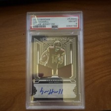 Panini Obsidian Sam Howell Rookie Jersey Ink #RJI-SHO /175 Auto PSA 8