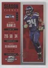 2017 Panini Contenders Optic Season Ticket Red Prizm 78/199 Thomas Rawls #54 ms9