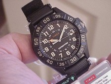 NEW Timex Indiglo Expedition TW4B26300WF 42mm 10ATM Fabric Strap Mens Watch