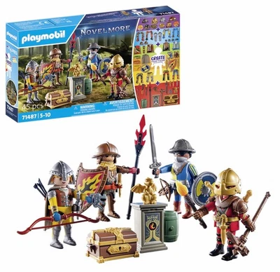 Playmobil 71487 My Figures: Knights of Novelmore, Novelmore Knights and Burnham - Photo 1/4