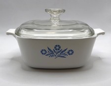 RARE VTG CORNING WARE CASSEROLE 1 &1/2 QT #P-...