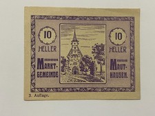 👀AUSTRIA 1920 -1921 10 HELLER BANKNOTE HIGH GRADE UNC SCARCE ANTIQUE 👀