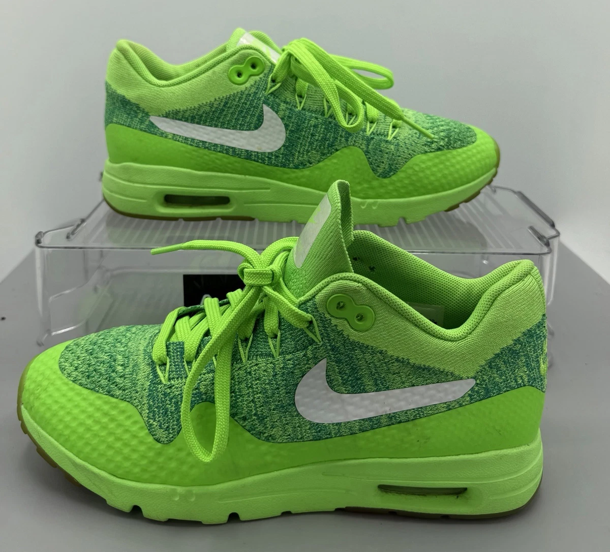 Nike Air Max 1 Ultra Flyknit Voltage Green W for sale | eBay