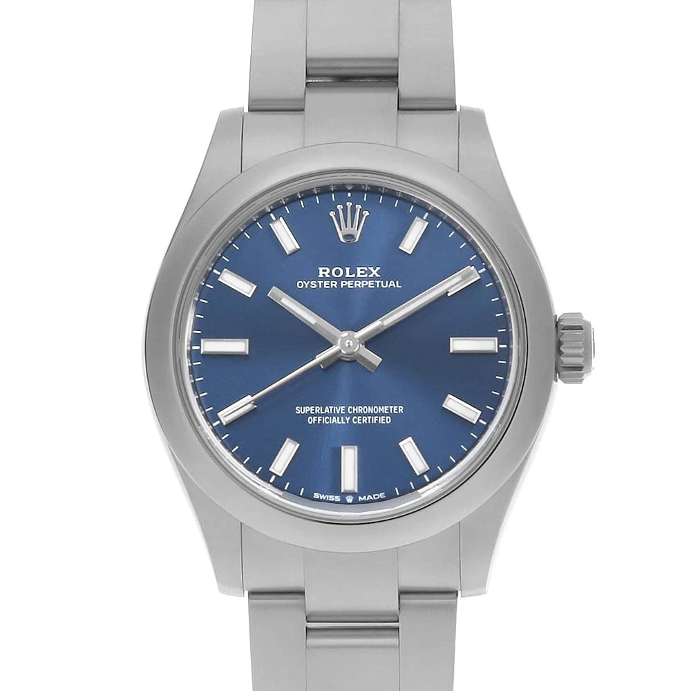 Rolex — ROLEX Oyster Perpetual 31 277200 blue Random Number second hand Boys (Unisex)