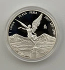 2017 Mexico PROOF Libertad 1 Onza 1oz Silver Plata Pura Coin Mintage Of 8650!!!!