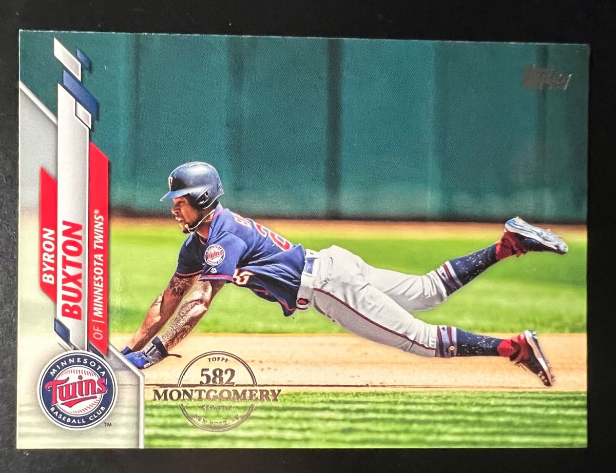2020 Topps Factory Set 582 Montgomery Club #526 Byron Buxton Twins