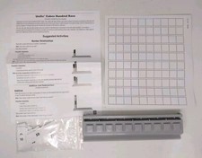 Unifix Cubes Hundred Base, No Cubes Included