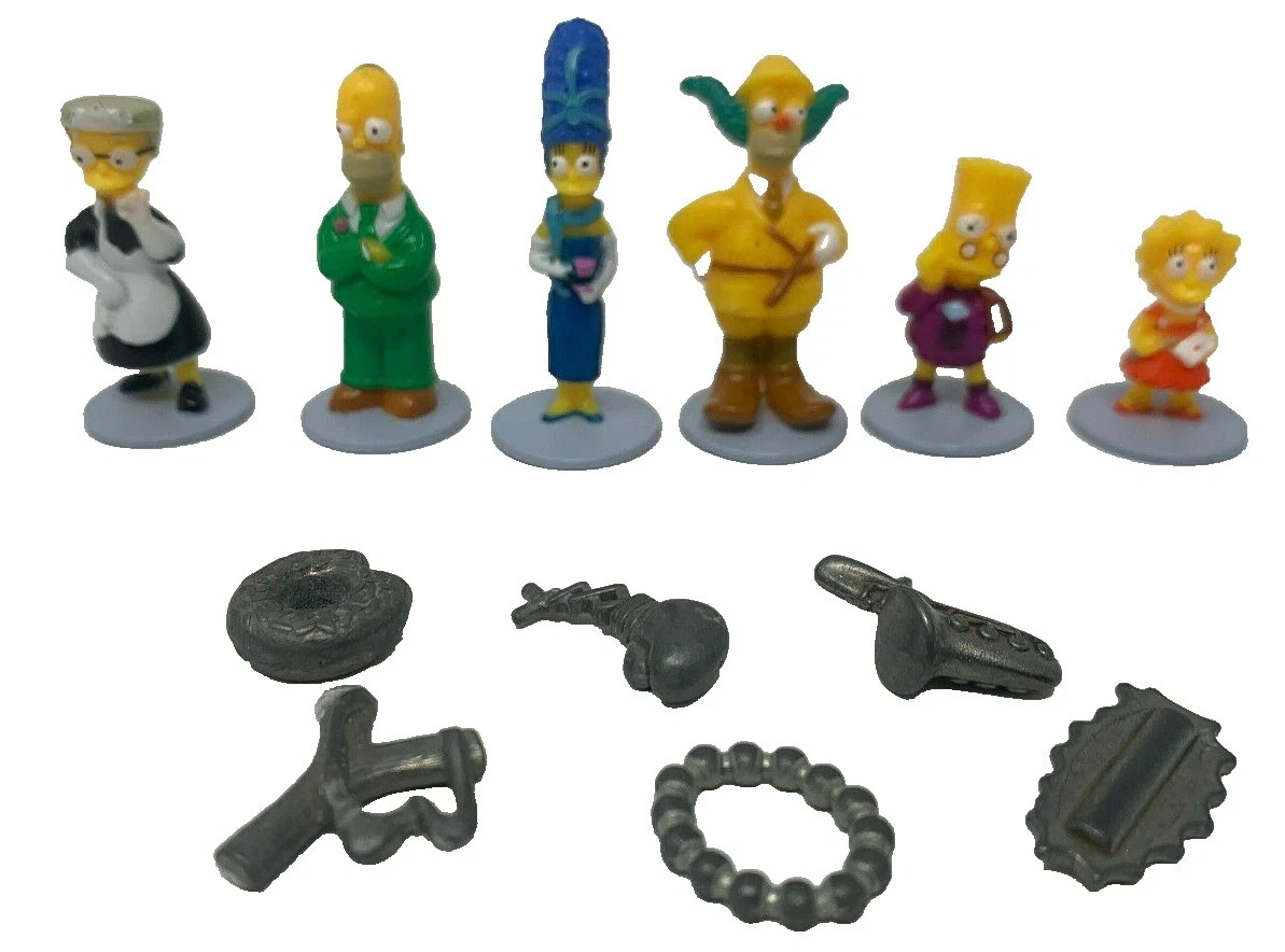 Hasbro The Simpsons Board Game Pieces & Parts