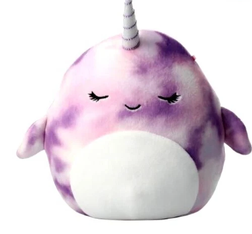 Original Squishmallows Latest Drop **NABILA THE NARWHAL** 7.5" PLUSH** NWT