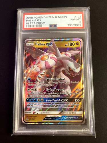 Palkia-GX graded PSA 8 for sale on eBay