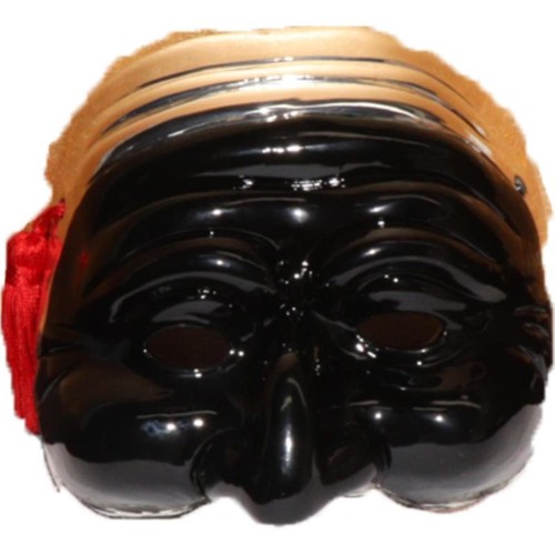 Maschera Artigianale 562 Laminato In Argento - Imagen 2 de 2