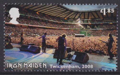 GB 4758 Iron Maiden Twickenham 2008 £1.85 Simple MNH 2023 - Afbeelding 1 van 1