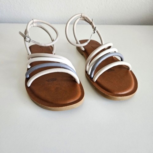 NWOT Toms | Willa Leather Strappy Putty Sandal, Women's 9.5 - Picture 6 of 8