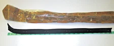 NOS 73 79 Ford Truck F 100/350 Left Outside Door Glass At Belt Weatherstrip