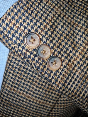 houndstooth check jacket
