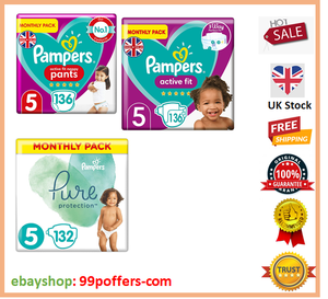 pampers size 5 premium protection nappy pants