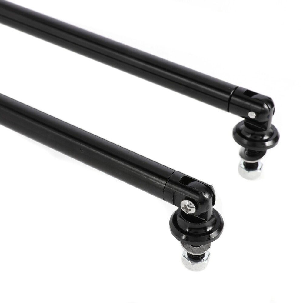 Riding Tribe 2Pcs Adjustable 8-11.5 Front Bumper Lip Splitter Diffuser Strut Stainless Steel Splitter Support Rod Tie Bars 200mm I4105670706
