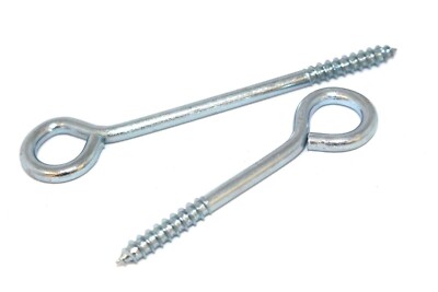 Vielseitige Metall Rankenöse Einschraubhaken - Garten Trainingsgerät 50 mm, 75 mm, 100 mm