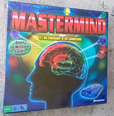 2013 Version Mastermind Codemaker vs Codebreaker  Game by Pressman  NEW Sealed