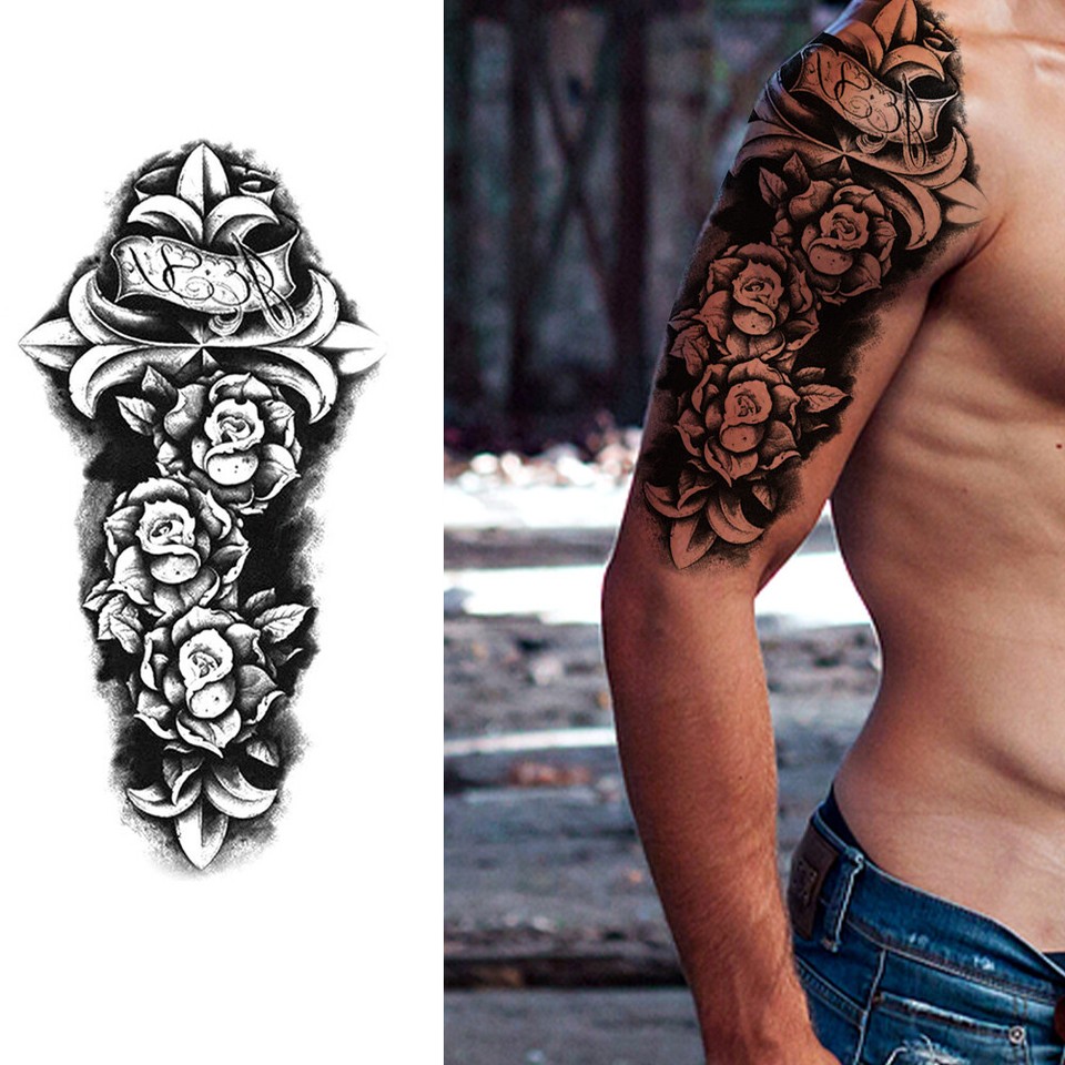 10pcs Tattoo Decals Disposable Removable Tattoos Fashion Party Supply