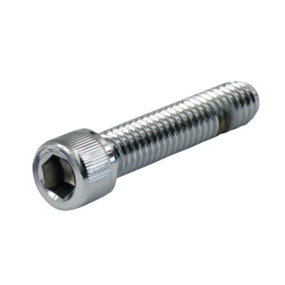 1 Motorcycle Storehouse Single 1/4-20 X 5/8 Inch Allen Bolt Chrome BC19373 - T