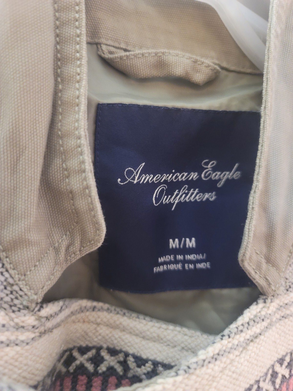 American Eagle Jacket Multicolored Knit Aztec Str… - image 3