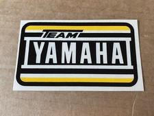 Team Yamaha Vintage Dirt Bike Motocross Original Rare Sticker GT02880
