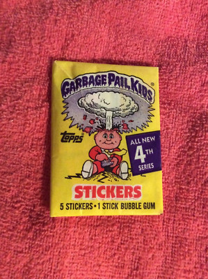 GARBAGE PAIL KIDS STICKERS 4TH SERIES TOPPS 1986 RARE | eBay