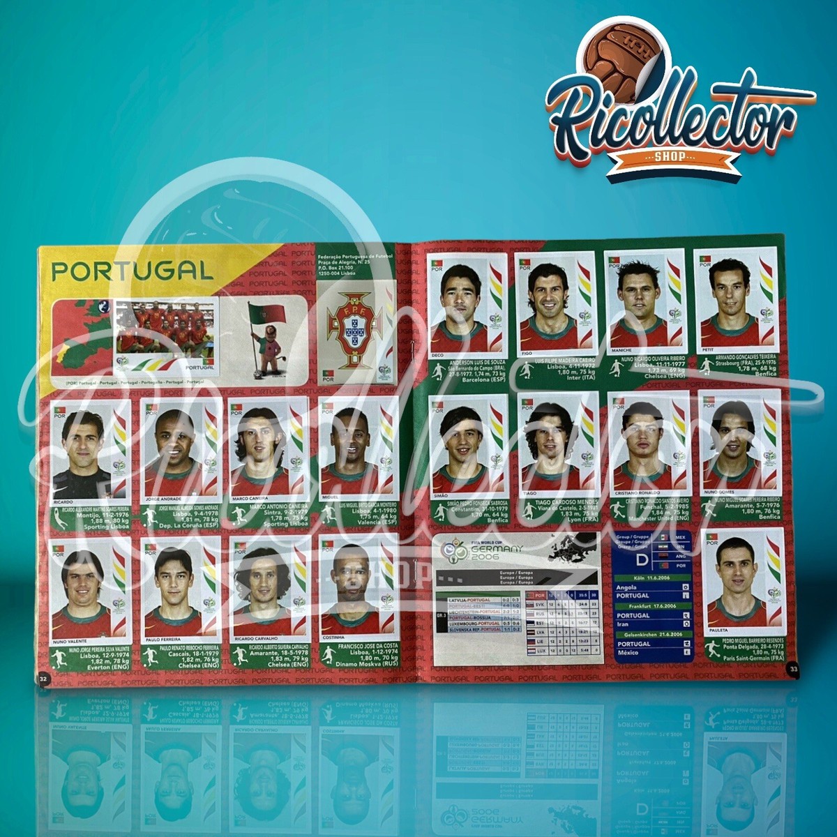 Germany 2006 World Cup - 2 Panini Albums COMPLETE (Standard and