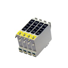 4 Black Ink Cartridge For Epson Stylus Photo R350 RX300 RX320 RX500 RX600 RX620