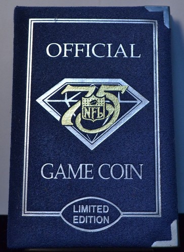 NFL 75TH ANNIVERSARY LTD. SUPER BOWL XXIX OFFIC. GAME COIN STERLING SILVER W/COA - Picture 10 of 11
