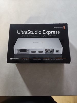 BLACKMAGIC ULTRASTUDIO EXPRESS 3Gb/s SDI & HDMI Capture w/Thunderbolt NEW IN BOX
