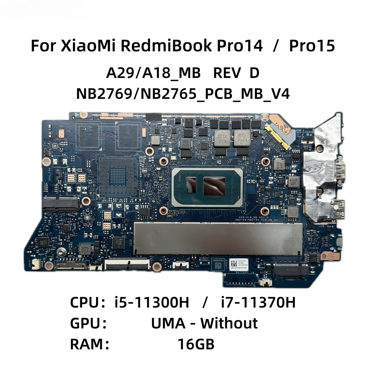 Pcb Radeon Instinct Mi25 Gaming Ram Mi Notebook 14 Motherboard