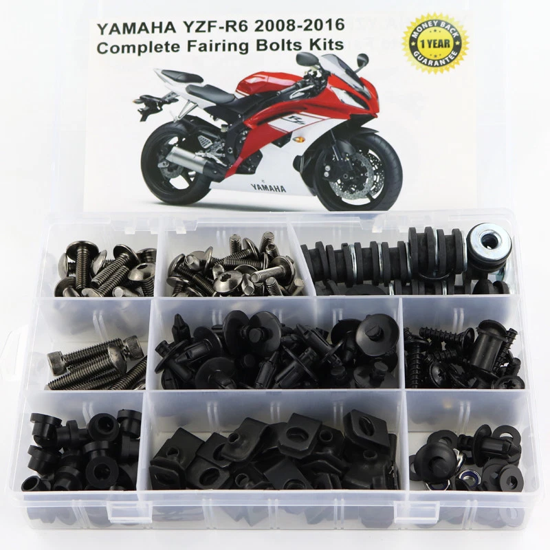 Yamaha r6 fairing sale bolts