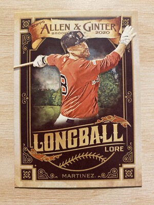 2020 Topps Allen & Ginter's Longball Lore #LL-24 J.D. Martinez