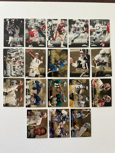 1999 Skybox Dominion - 18 Different Cards - Moss, Sanders Smith and many rookies