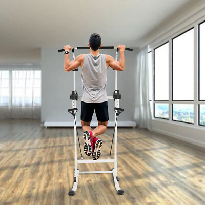 Multi-Function Dip Station Pull Up Bar Home Gym Exercise