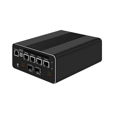 10GbE SFP+ Mini PC Micro Firewall Appliance,Intel Pentium Gold