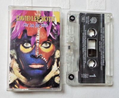 AUDIOKASSETTE K7 TAPE / DAVID LEE ROTH - EAT 'EM AND SMILE - ALBUM 1986