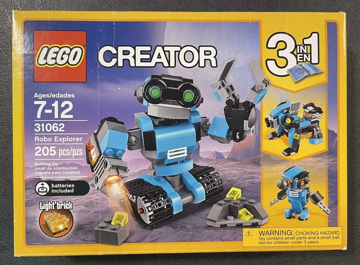 LEGO Creator 3in1 Robo Explorer 31062 (205 Pieces) 