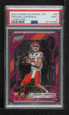 2021 National Convention VIP Gold Pack 26/50 Trevor Lawrence #66 Rookie RC 11oq